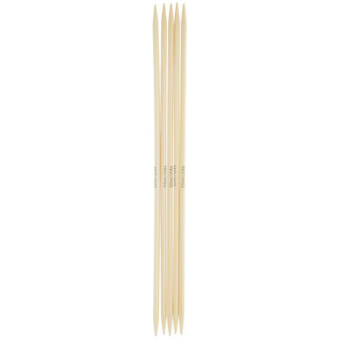 Спицы для вязания Addi чулочные, бамбуковые, 20 см, 5 мм