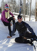 Премиальный костюм для лыж и зимнего бега Nordski Hybrid Fuchsia/Yellow женский