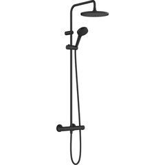 Hansgrohe Vernis Blend Showerpipe 240 1jet 26426670 Душевая система с термостатом (черный матовый) фото