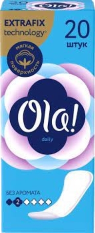 Прокладки ежедн OLA! Daily 20 шт РОССИЯ