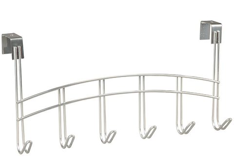Вешалка на дверь, 6 крючков RUS-355002
