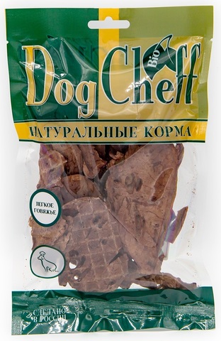 Dog Cheff лакомство для собак (легкое говяжье) 35г