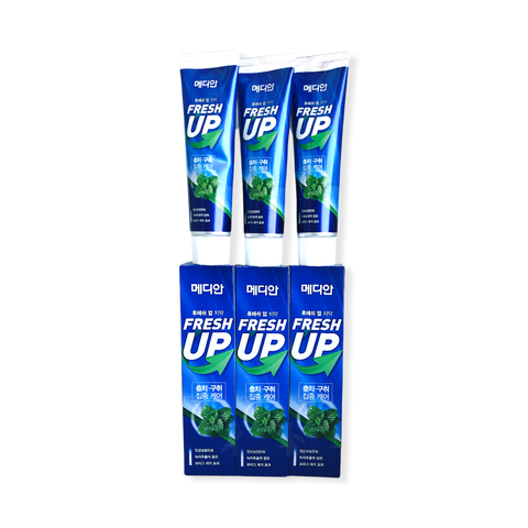 Median Dental FRESH-UP ORIGINAL toothpaste set 3ea x 120gr