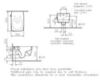 Vitra 7672B003-1684 Metropole Rim-Ex безободковый подвесной унитаз с функцией биде и встроенным смесителем