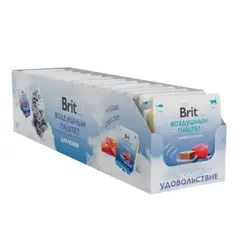 Brit Premium воздушный паштет для взрослых кошек тунец 100 гр