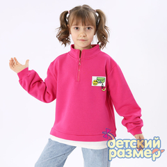 Толстовка с воротом-стойкой (начес)