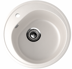 ULGRAN U-101  Круглая мойка с отверстием под смеситель