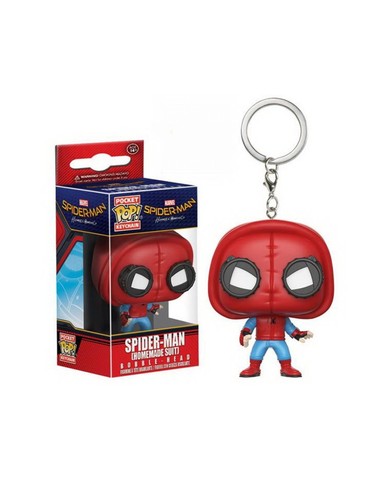 Брелок Funko POP! Marvel. Spider-Man Homecoming: Spider-Man (Homemade Suit)
