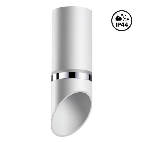 370904 OVER NT22 белый/хром Накладной светильник влагозащищенный IP44 GU10 9W 220V DELTA