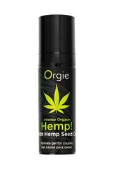 Возбуждающий интимный гель для пар ORGIE Hemp Intense Orgasm - 15 мл. - 