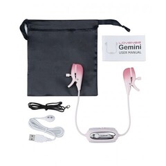 Вибрирующие зажимы для сосков Gemini LOVENSE (управление через приложение)