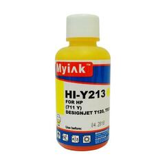 Чернила MyInk HI-Y213 Yellow для Hewlett Packard DesignJet T120/T520. 100 мл. Gloria™ MyInk