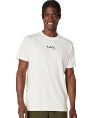 Теннисная футболка Asics Game Seasonal Graphic - cream