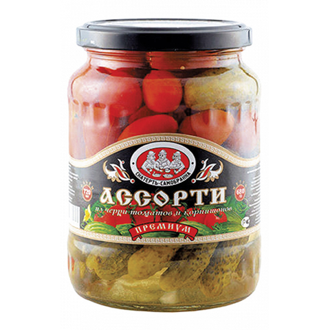 Ассорти Скатерть самобранка  ог+том классические с/б 720мл