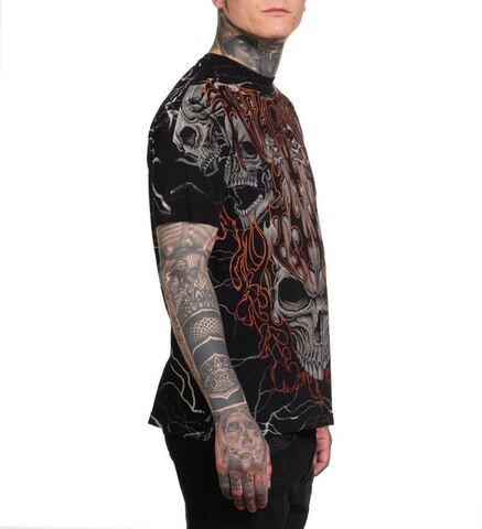 Affliction | Футболка мужская Cosmic Inferno Tee A26787 справа