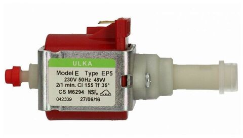 Помпа вибрационная (улька) Ulka EP5 48W 230V (Италия), пластик