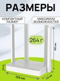 Wi-Fi роутер Netcraze Speedster NC-3013 маршрутизатор / Гигабитный интернет-центр с двухдиапазонным Mesh Wi-Fi AC1200 и переключателем режима роутер/ретранслятор