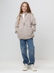 куртка  для девочки  ФЛ 34029/н/1 ГР