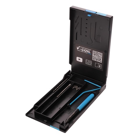 Набор для восстановления резьбы М 2,0х0,4 24пр V-Coil Volkel 04001