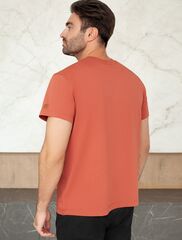 Футболка из премиального хлопка с авторским принтом  U49.045 (122016)