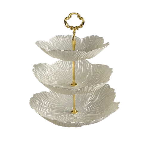 Трехъярусная этажерка ( d 29,26,22 см) - купить