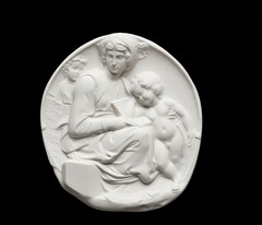 Силиконовый молд № 590 Мадонна ( Тондо Питти»)