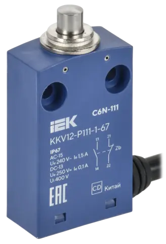 Выкл. конц. C6N-111 толкатель IP67 IEK