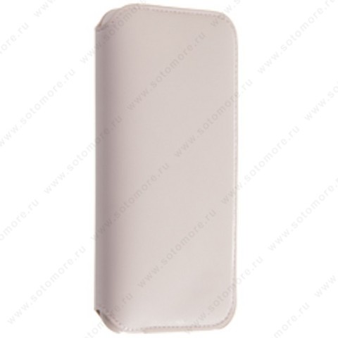 Чехол-книжка Leather Folio для Apple iPhone XS/ X розовый