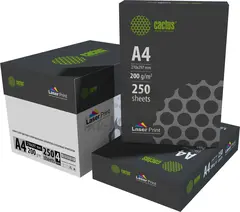 Бумага Cactus CS-LPA4200250 A4 марка A/200г/м2/250л./белый CIE170% для лазерной печати — фото 2