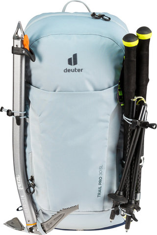 Картинка рюкзак туристический Deuter Trail Pro 30 SL tin-marine - 6