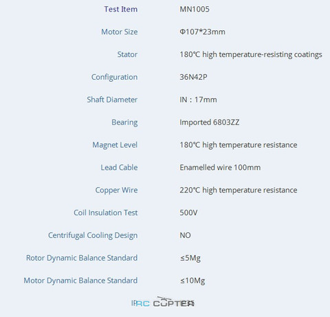 T-Motor Antigravity MN1005 KV90