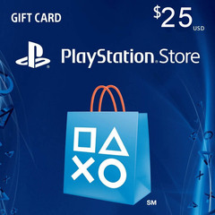 Playstation Store пополнение бумажника: Карта оплаты 25$ USA [Карта цифрового кода]
