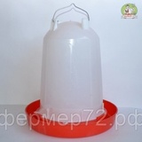 Поилка вакуумная 8 л с метал. ручкой