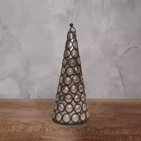 Новогодний декор Ель 29см Roomers Furniture серая