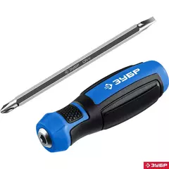 ЗУБР SL6/PH2, переставная отвертка, Профессионал (25029)