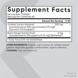 Комплекс с Куркумином с Биоперином, Turmeric  Curcumin C3 Complex BioPerine, Sports Research, 60 капсул 2