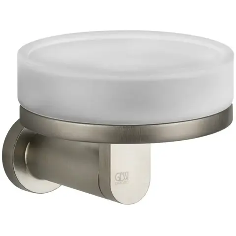 Gessi 38803#149 Gessi Emporio accessories Мыльница настенная, сатинированное стекло, цвет: Finox Brushed Nickel