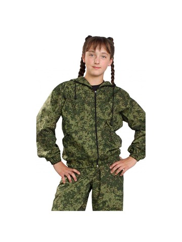 Костюм пограничника детский (маскхалат, цифра)