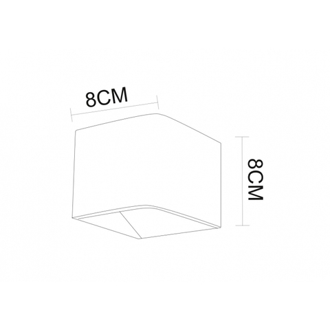 Настенный светодиодный светильник Arte Lamp SCATOLA A1423AP-1WH