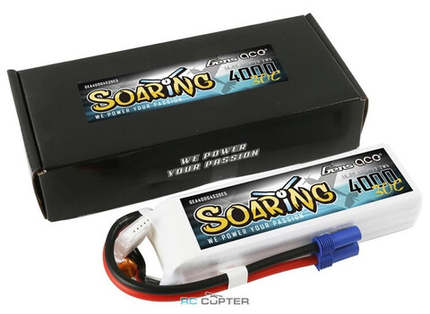 АКБ Gens Ace BSR 4000mAh 4S1P 30C 14.8V Lipo Battery Pack Soaring