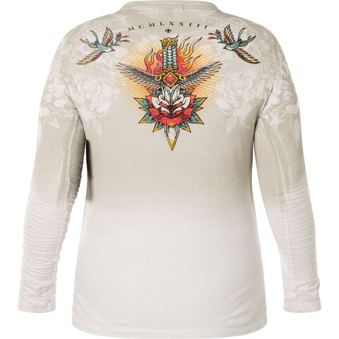 Affliction | Футболка лонгслив женская Devoted AW24259 спина