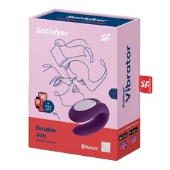 Вибратор для пар Satisfyer Partner Double Joy (фиолетовый)
