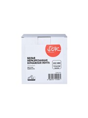 Лента S'OK by Sakura Printing DK11241 для Brother QL 1050, 1050n, 1060n, 500, 500A, 500BS, 500BW, 550, 560, 560VP, 570, 580N, 650TD, 102мм, 200 наклеек