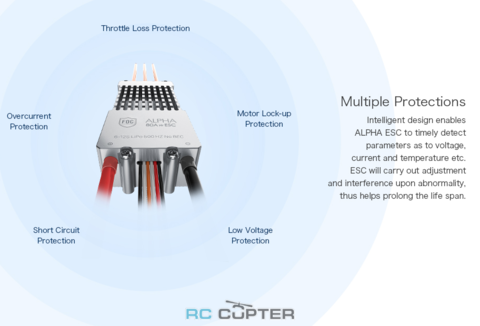 ESC регулятор мотора T-Motor Alpha 80A HV 6-12S