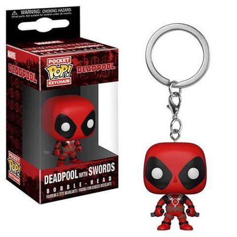 Брелок Funko POP! Marvel: Deadpool with Swords