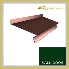 Отлив оконный металлический RALL 6005-Зеленый мох 2м