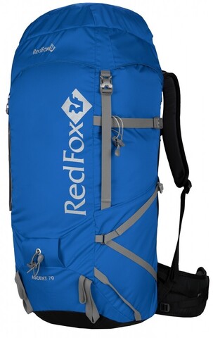 Картинка рюкзак туристический Redfox Ascent 70 8200/синий - 1