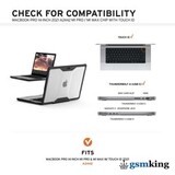 UAG [U] DOT Series Case for Apple MacBook Pro 14-inch (M1 PRO / M1 ﻿MAX) (2021) Black/Ice (Прозрачный) 134002114343