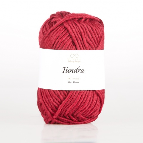 Пряжа Infinity Tundra 4065 винный