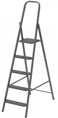 Стремянка 5 ступеней, компактная, стальная Россия Сибртех, 97945